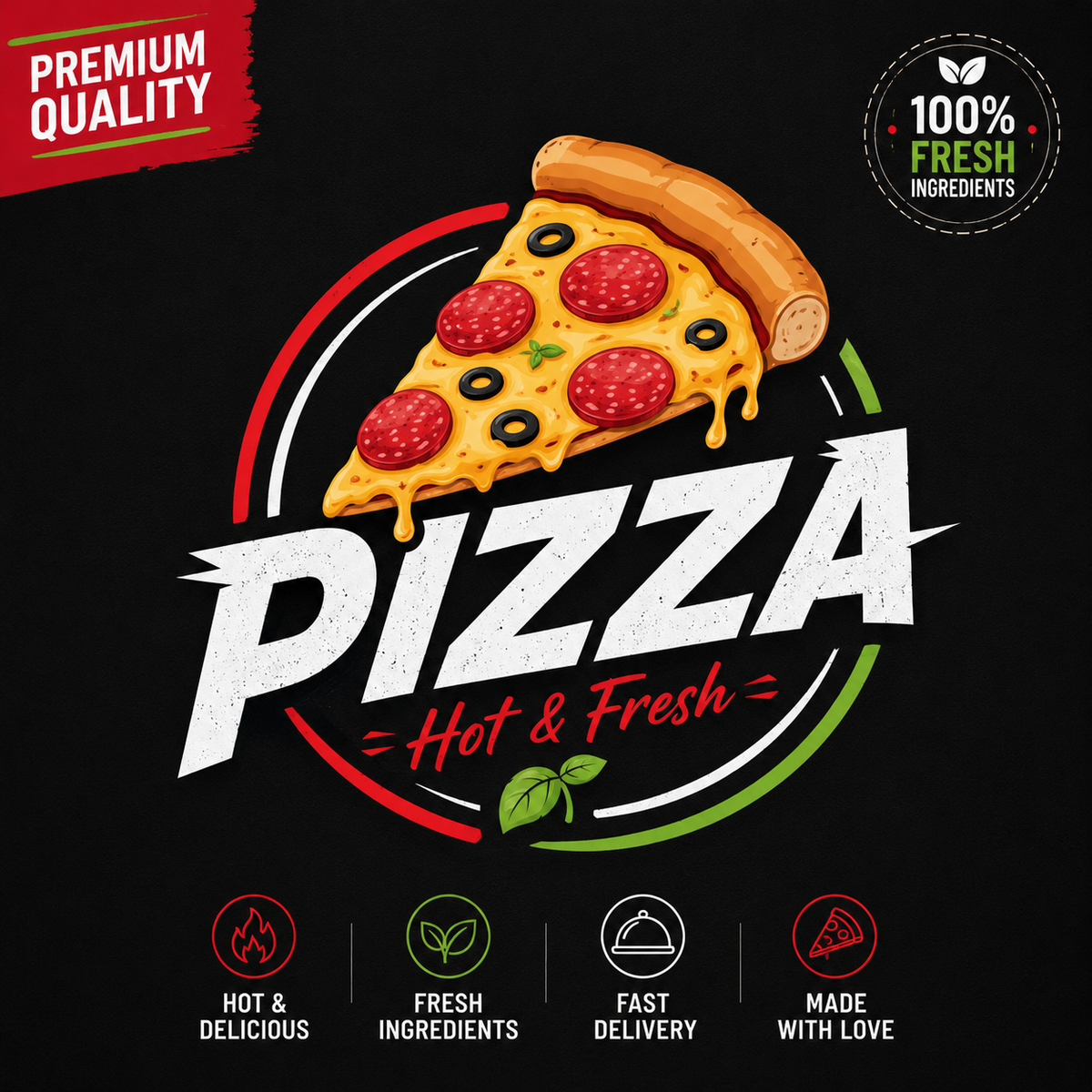 Pizza Logo Design Services